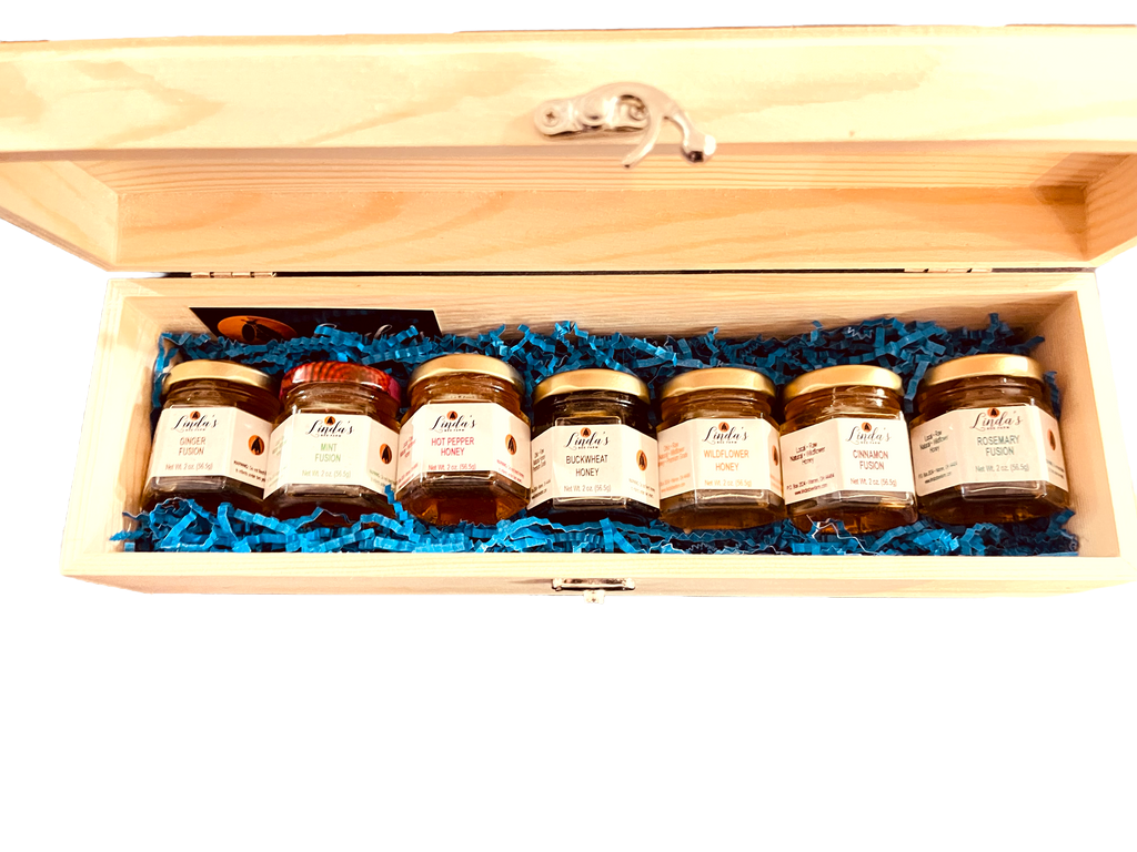 Deluxe Sampler Honey Gift Set -  Linda's Bee Farm