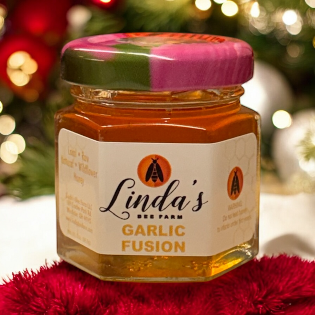 Garlic Fusion Honey - Linda's Bee Farm Shop