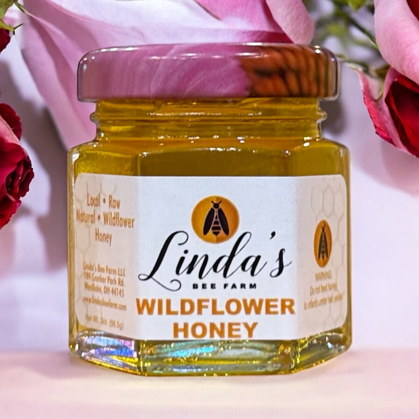 Linda's Sweet Wildflower Honey Gift Size - Linda's Bee Farm Shop